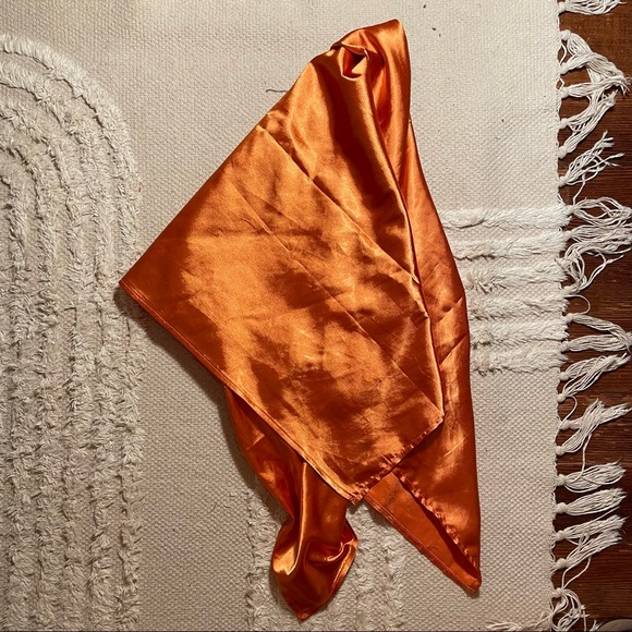 Princess Polly Scarf Tie Top - Orange - Picture 5 of 5